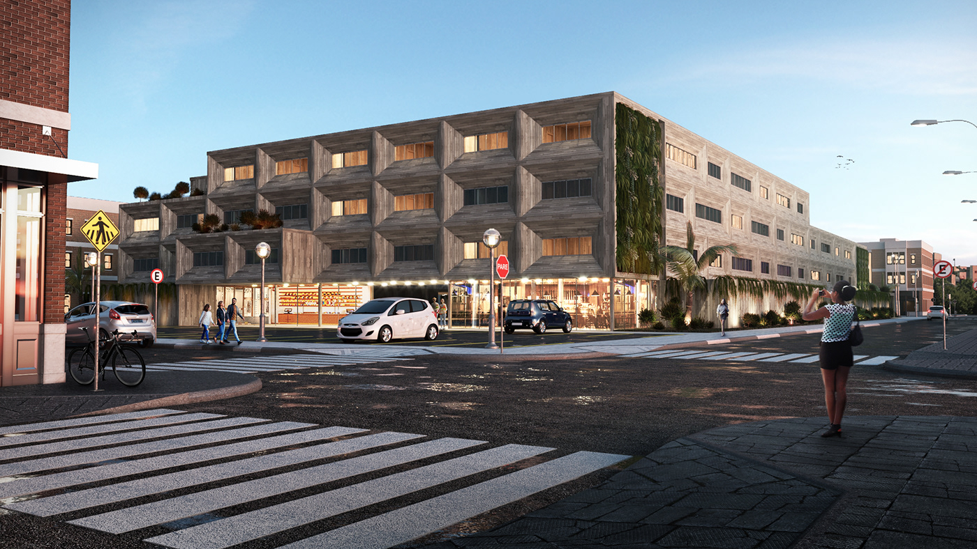 绿色智能的社交住宅-14