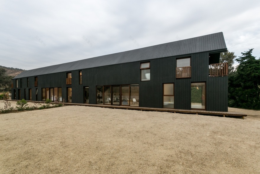 斜向模块化住宅 | 智利 Shotgun House-27