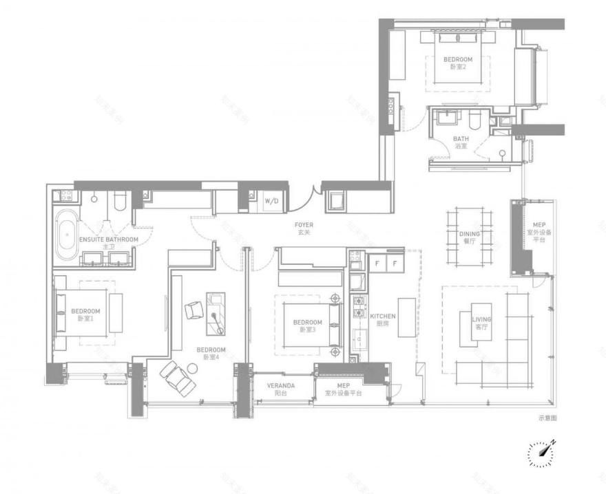 黑胶,乐高与猫之家丨中国上海丨KWSD境物设计-44
