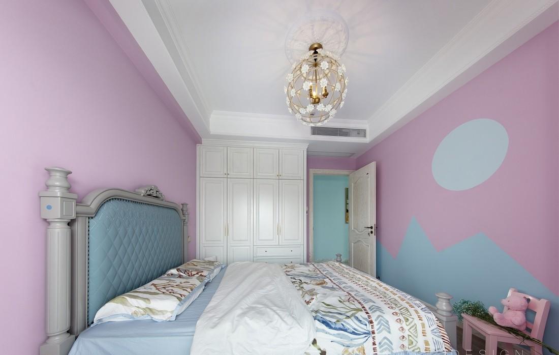 现代摩登美式轻奢家居,玩转平层空间设计-46