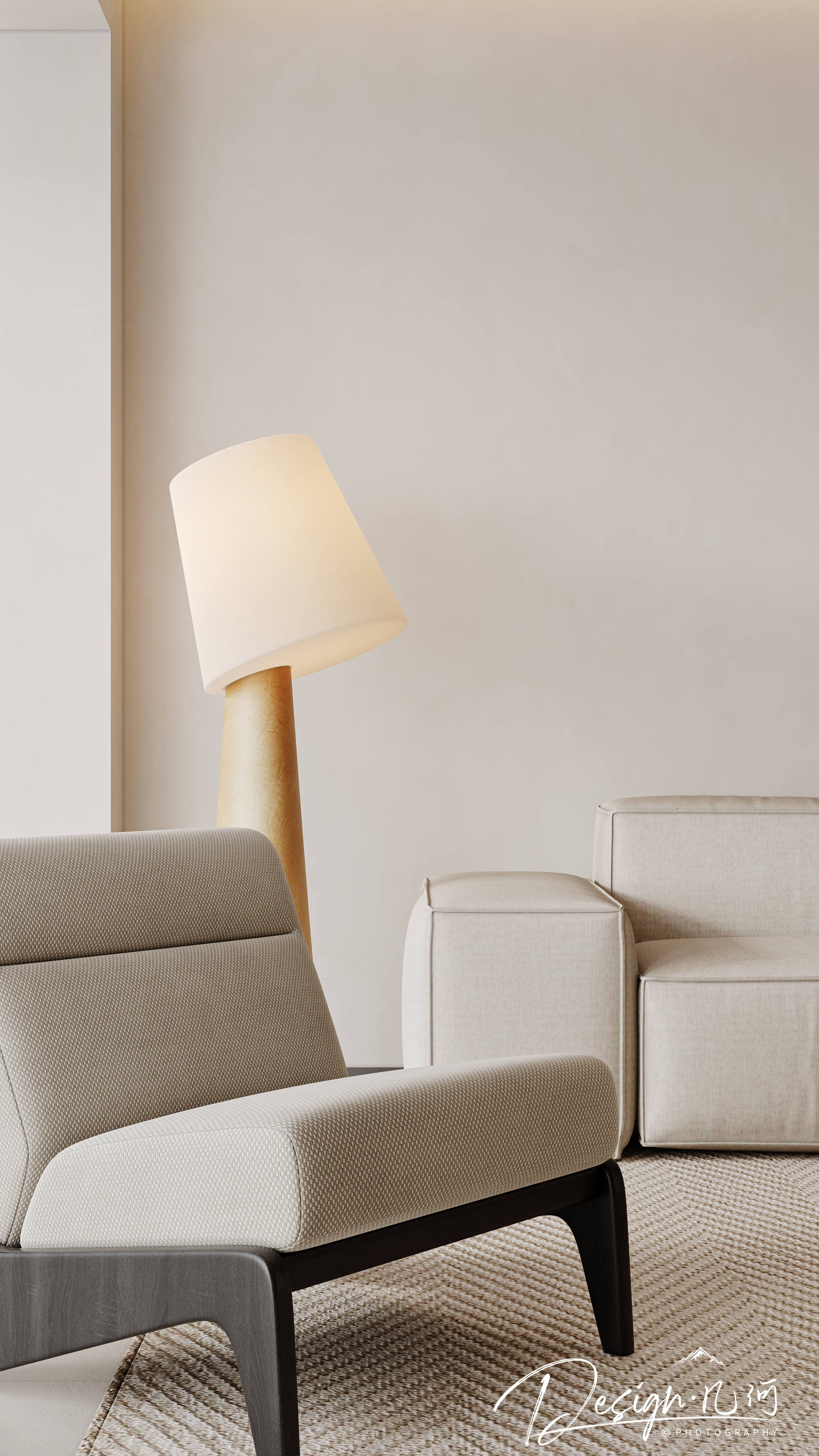 几何空间视觉表现 | 置地双清湾天镜现代中古客餐厅-17