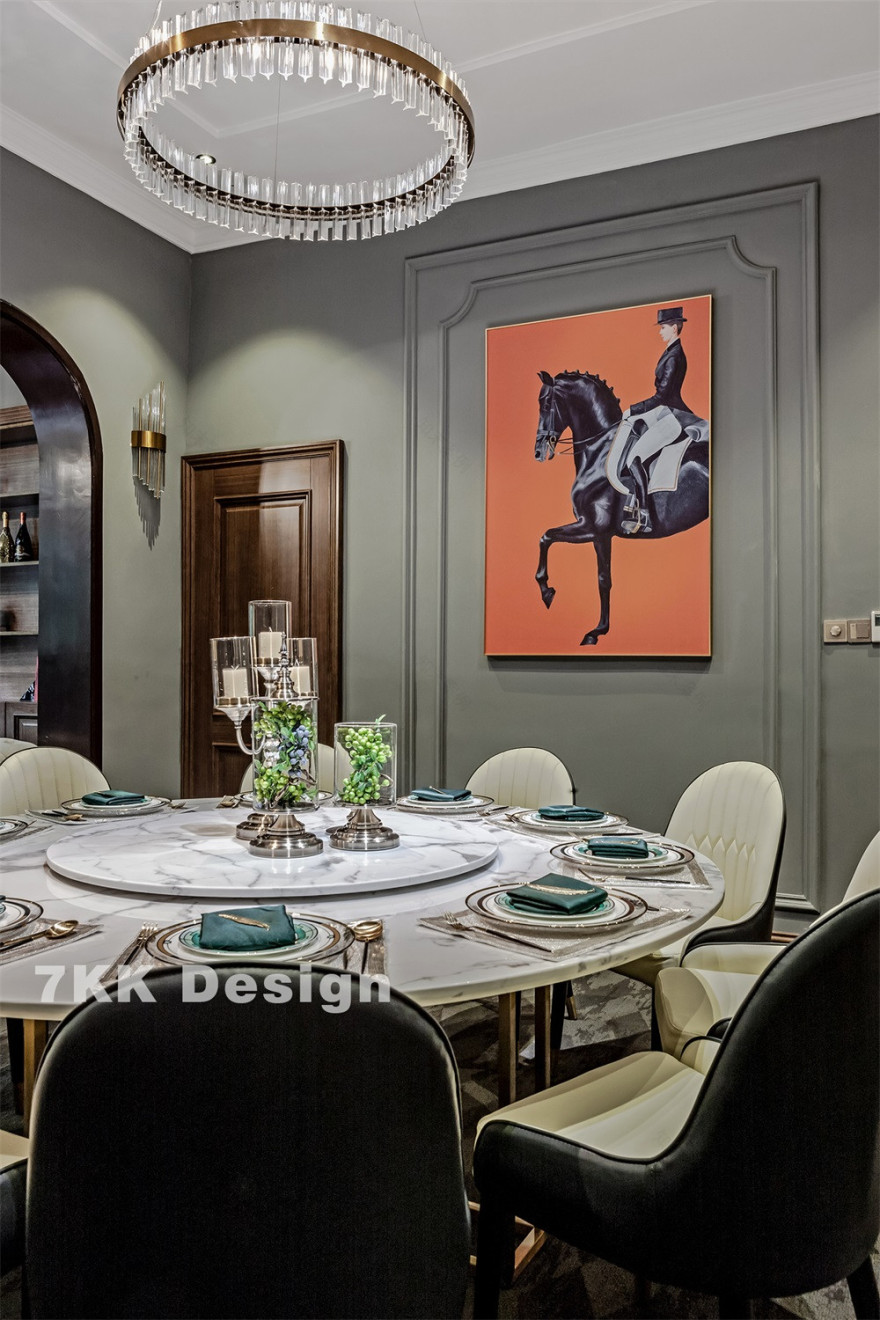 魔都老洋房艺术会所,复古与轻奢的完美融合-49