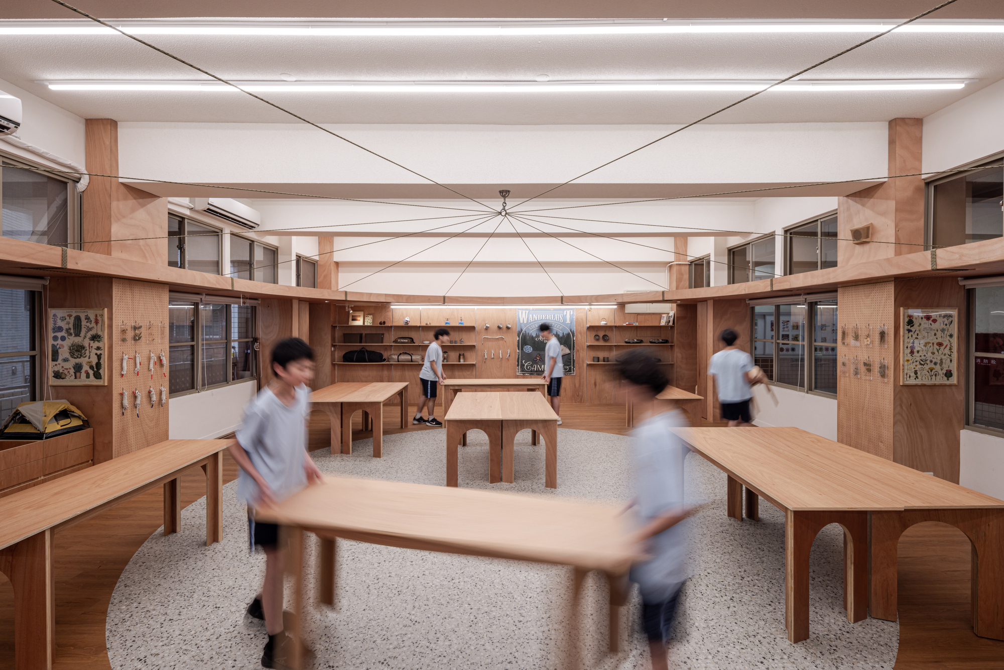 Qingshan Forest Junior High School Classroom / 317designstudio-37