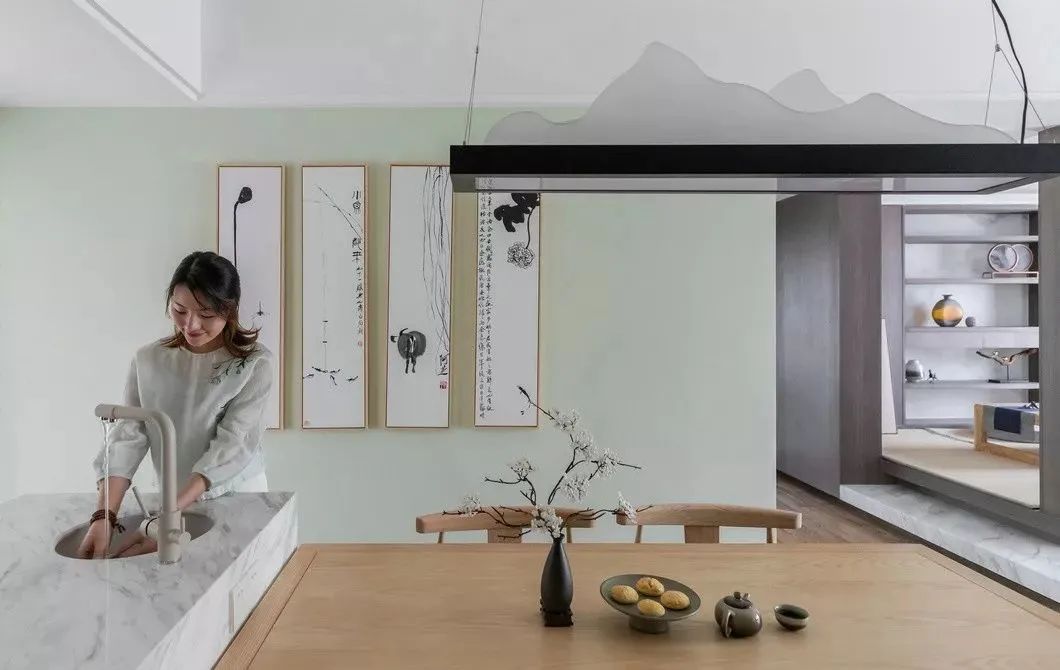 中式简约风住宅设计丨双羽空间设计-20