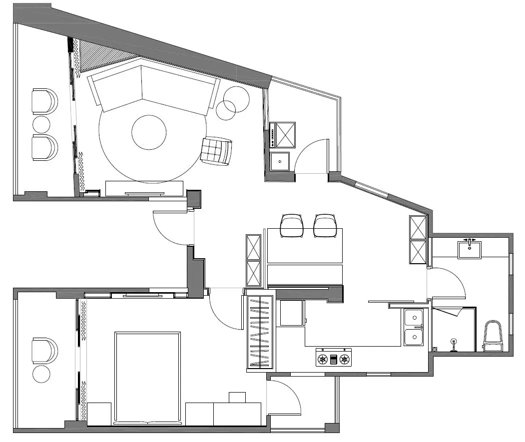 香港中环唐楼改造  执见室内设计-38