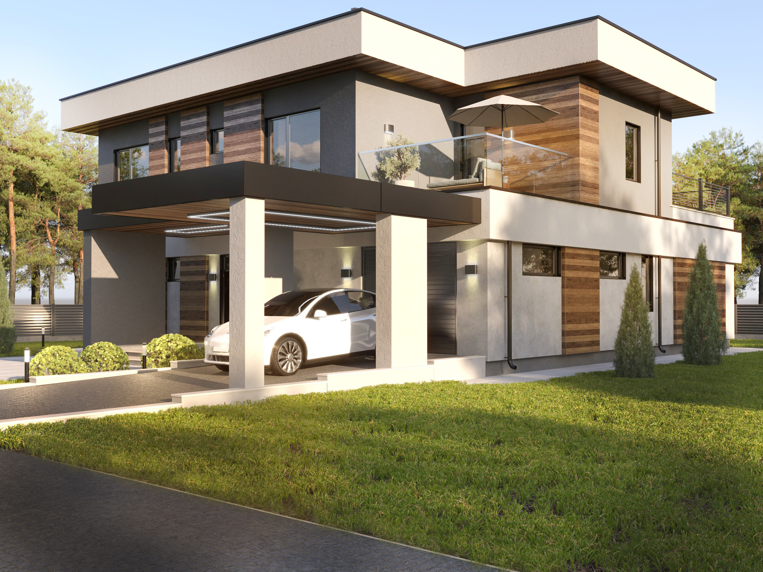 Проект дома в КП Лесное Подворье-1