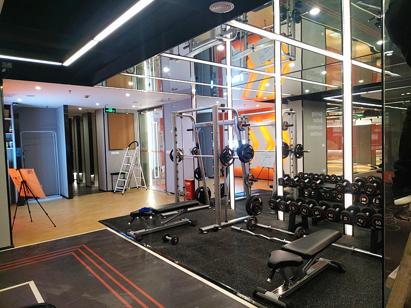 乐刻健身装修设计 重庆两路店-9