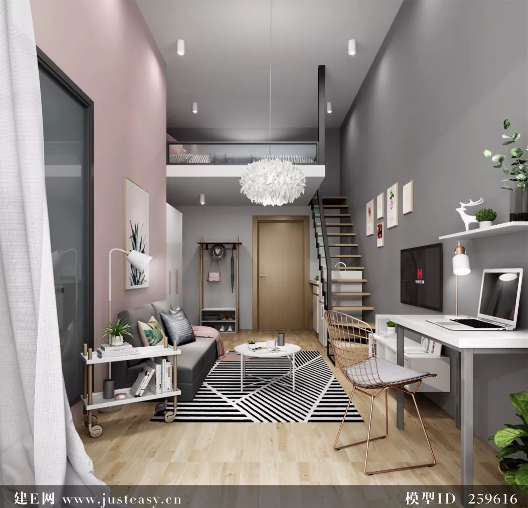 小户型设计宝典 | 紧凑空间变身高大上-24