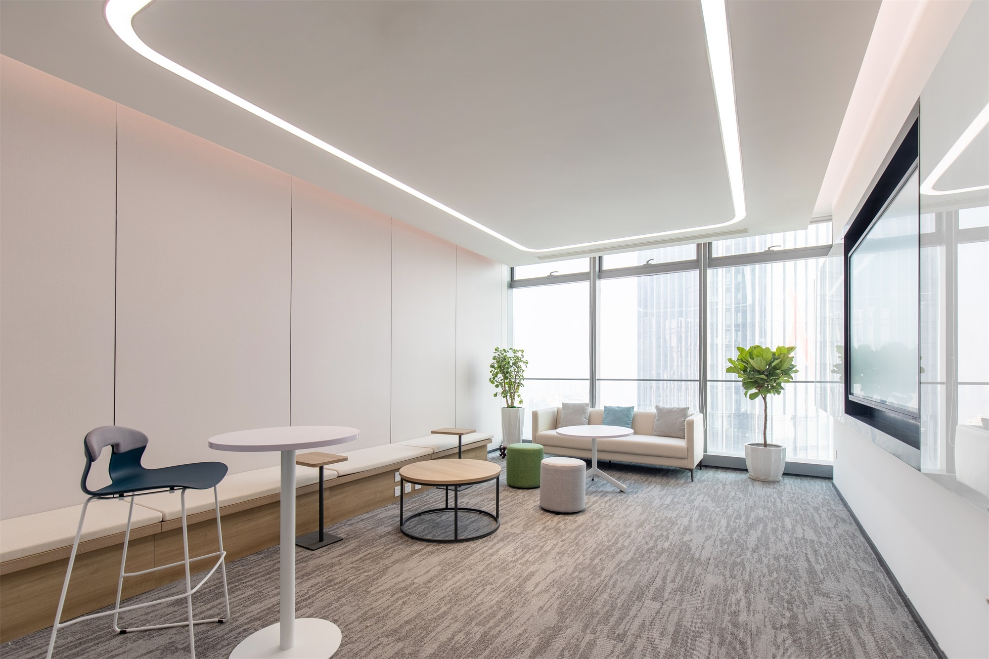 深圳前海万邑通科技总部办公室丨中国深圳丨华可可-18