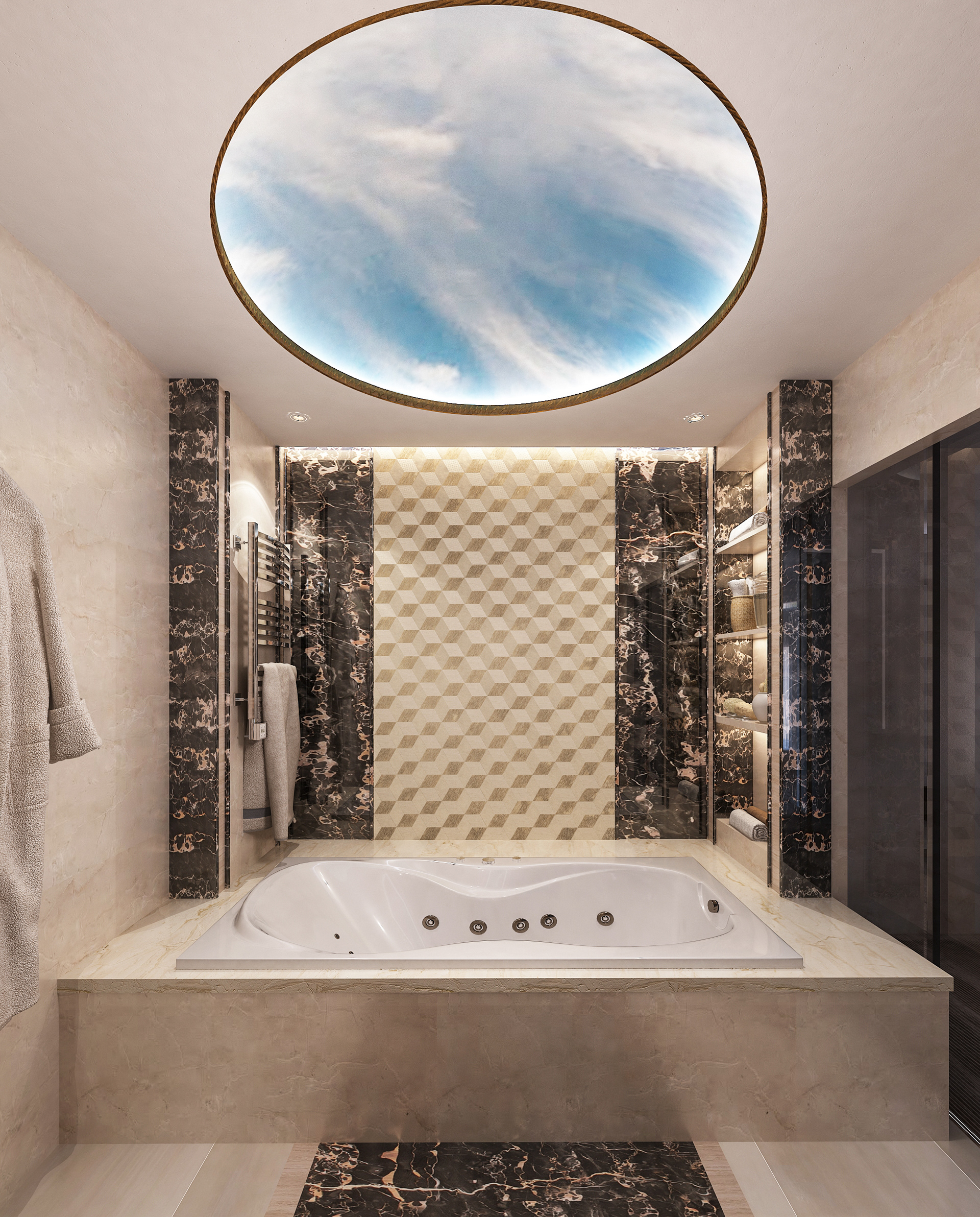 皇家浴室业主套房丨DESIGNERS Consultants & Associates-5