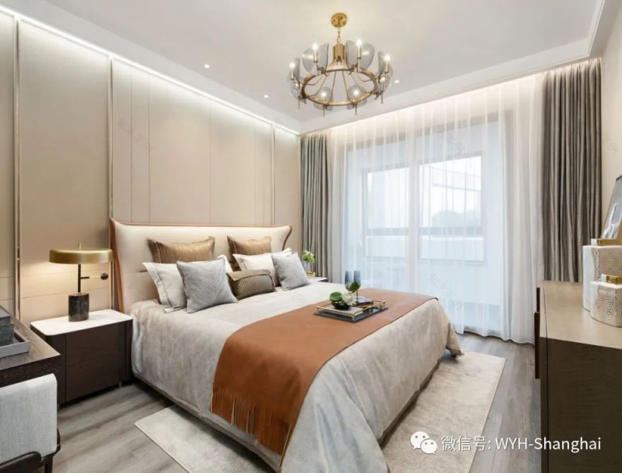 承安未来峯样板房,轻奢与北欧风情的极致碰撞-9