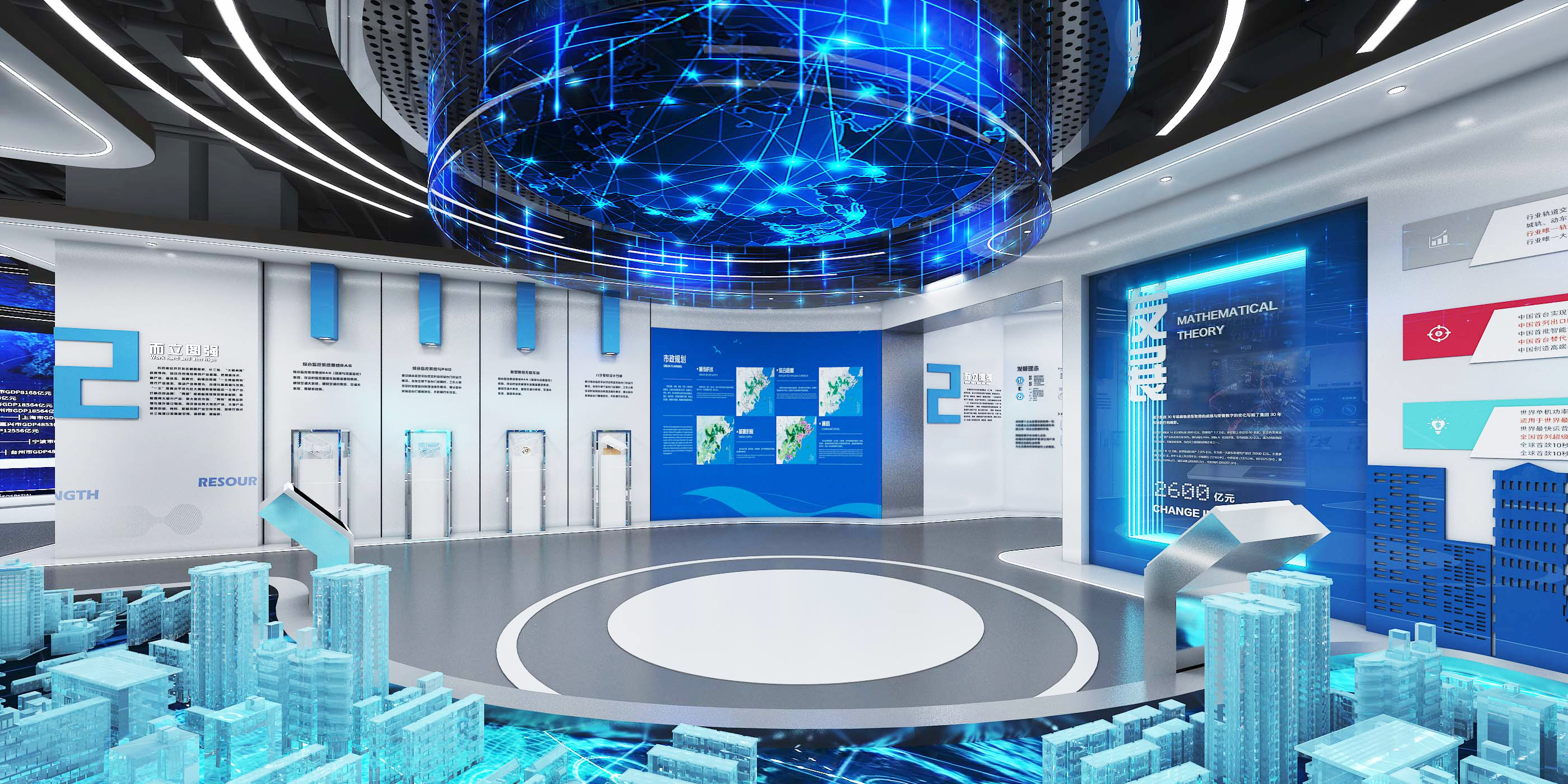经济开发区规划展厅空间设计方案-3
