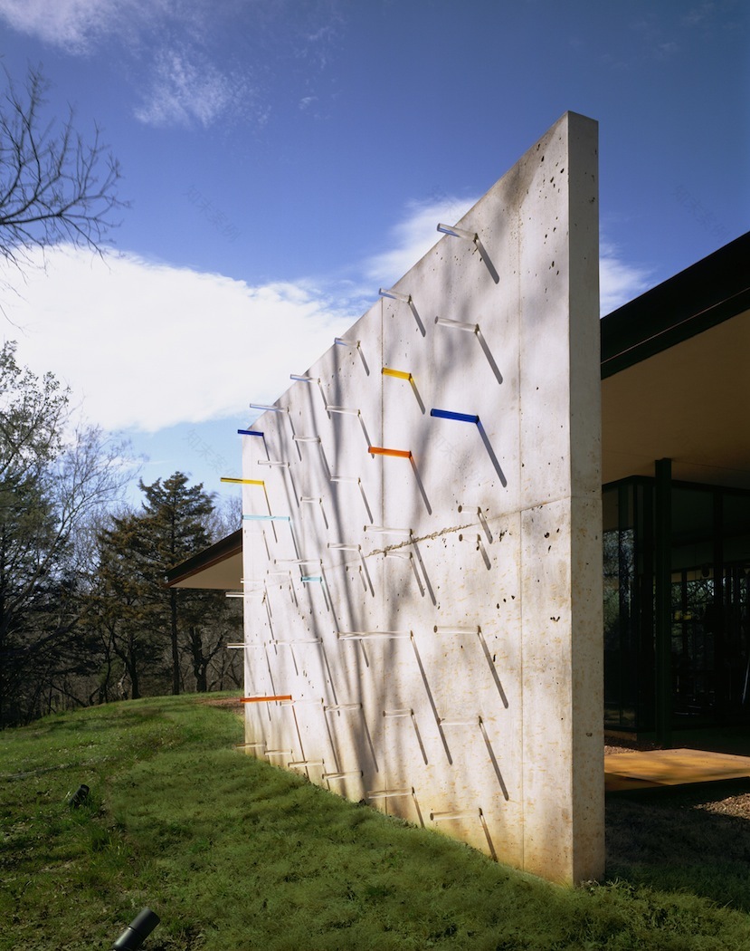 自然与建筑共融的私人住宅-10