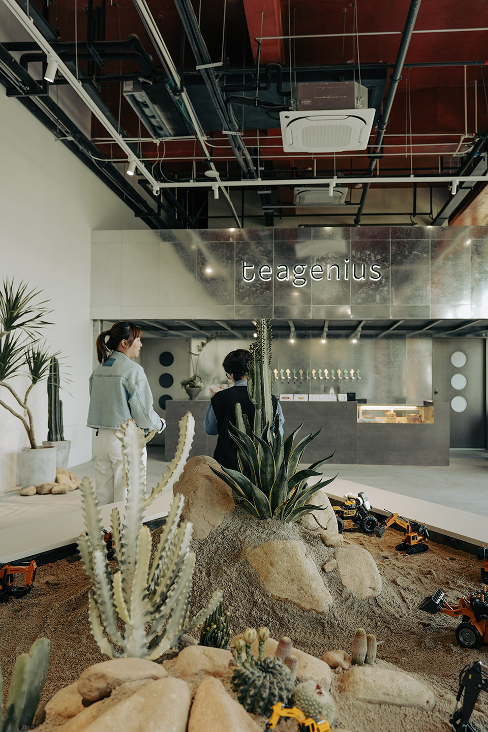 Teagenius新茶饮杭钢遗址公园店丨中国杭州丨微筑设计工作室（Microcosm_Arc Studio）-26