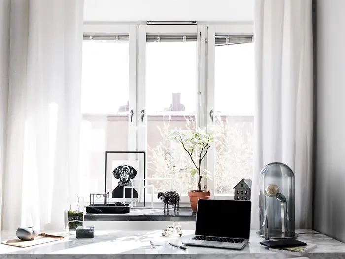 瑞典 1931 年老建筑中的红砖阁楼卧室-14