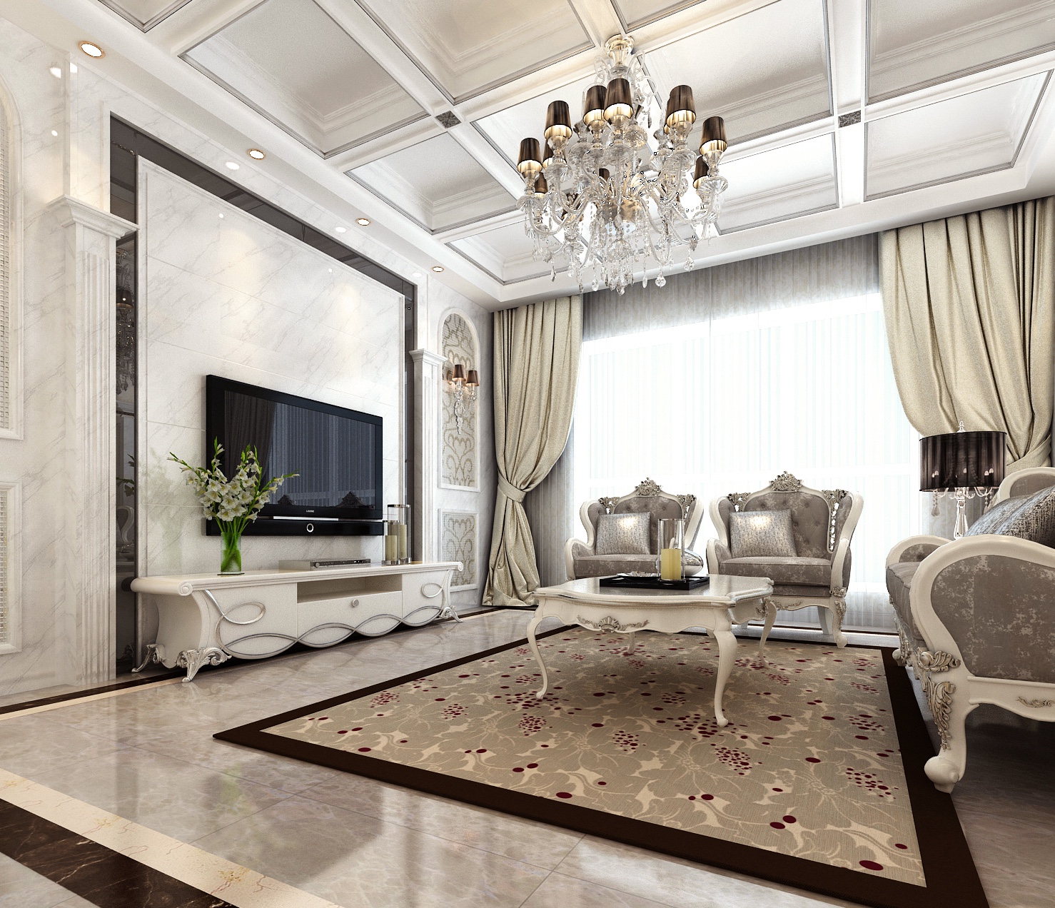 碧桂园260平新古典别墅-2