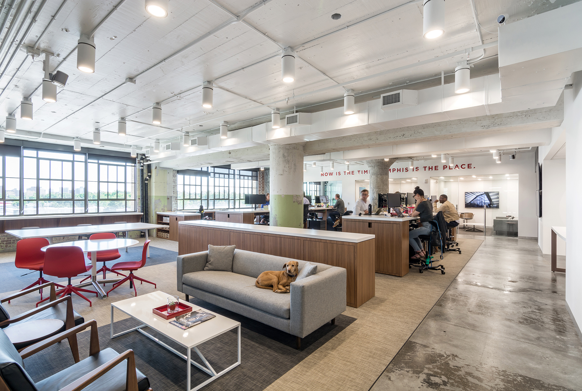 重塑社区纽带 | Memphis 非盈利组织 City Leadership 办公室设计-17
