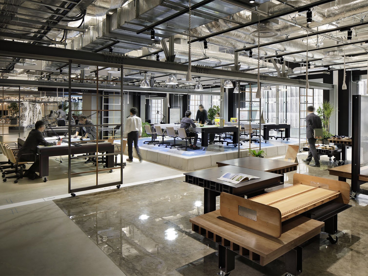 日本 IHI 横滨工厂新实验大楼内创新中心丨株式会社日建设计-3