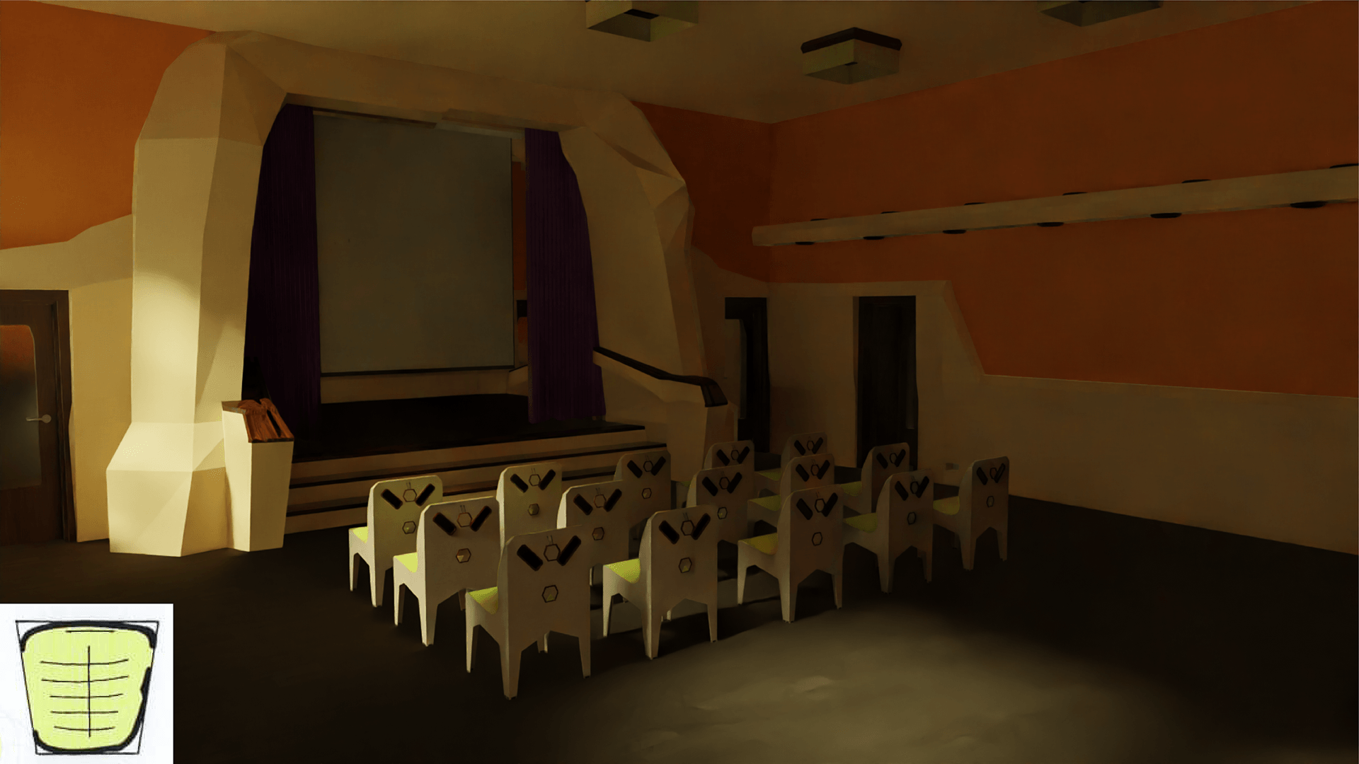 索菲亚学校礼堂室内设计丨Mykyta Lytovchenko-19