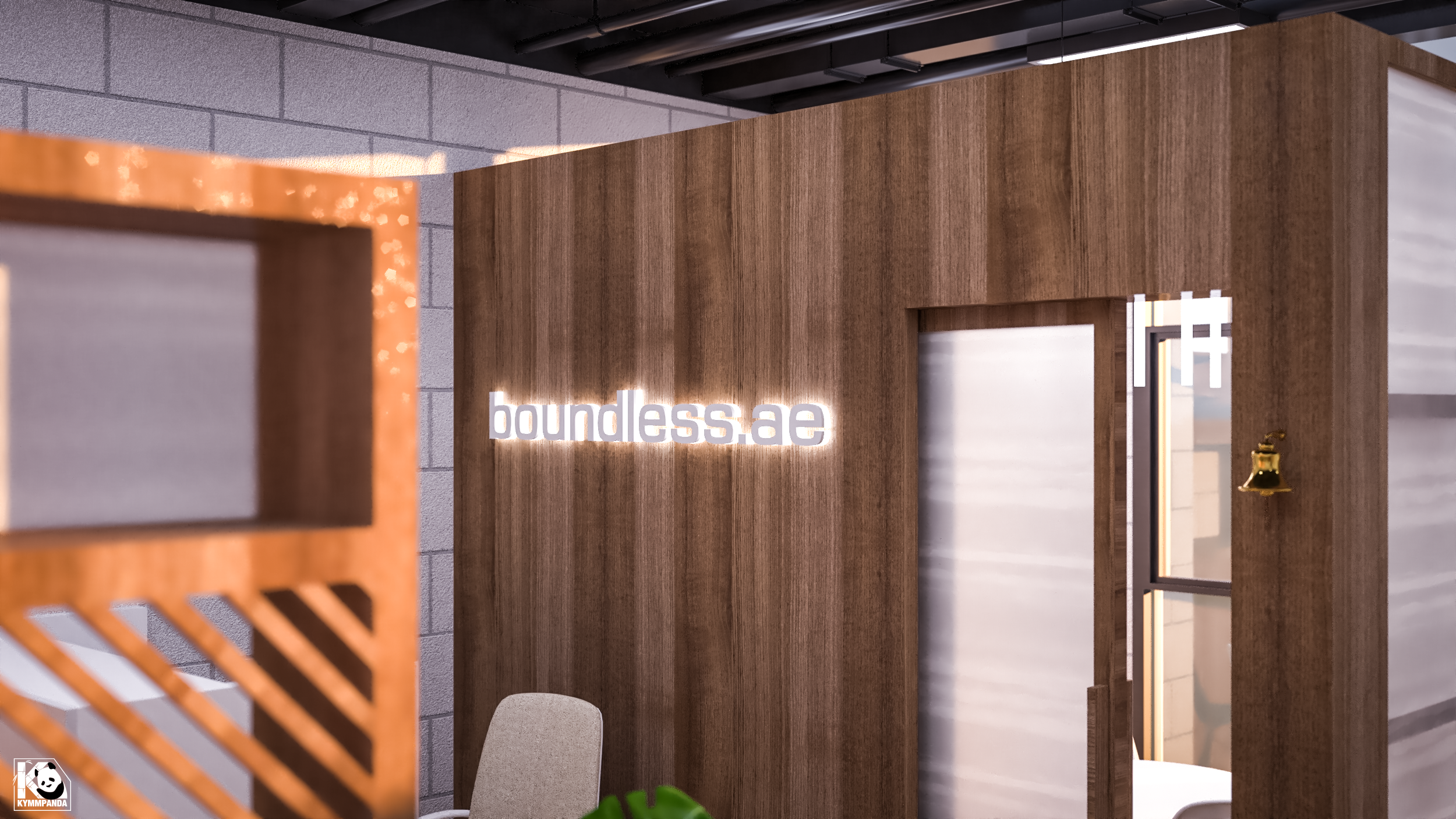 小型办公室室内设计-5