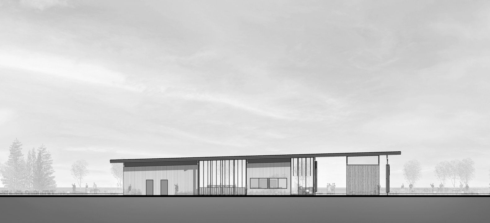 美国里弗斯通交通中心丨ALSC Architects-36