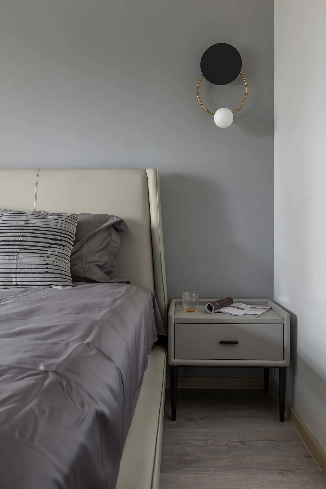 咸阳 123㎡二手房改造,高级黑电视墙设计惊艳翻倍!-46