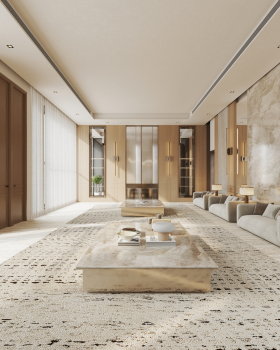 Golden Stillness – Contemporary Luxury Interior
