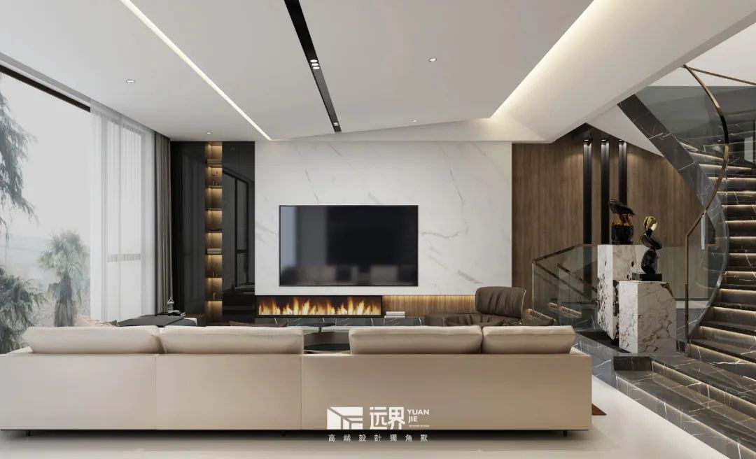 成都七里香溪 | 现代轻奢家居的诗意空间-49