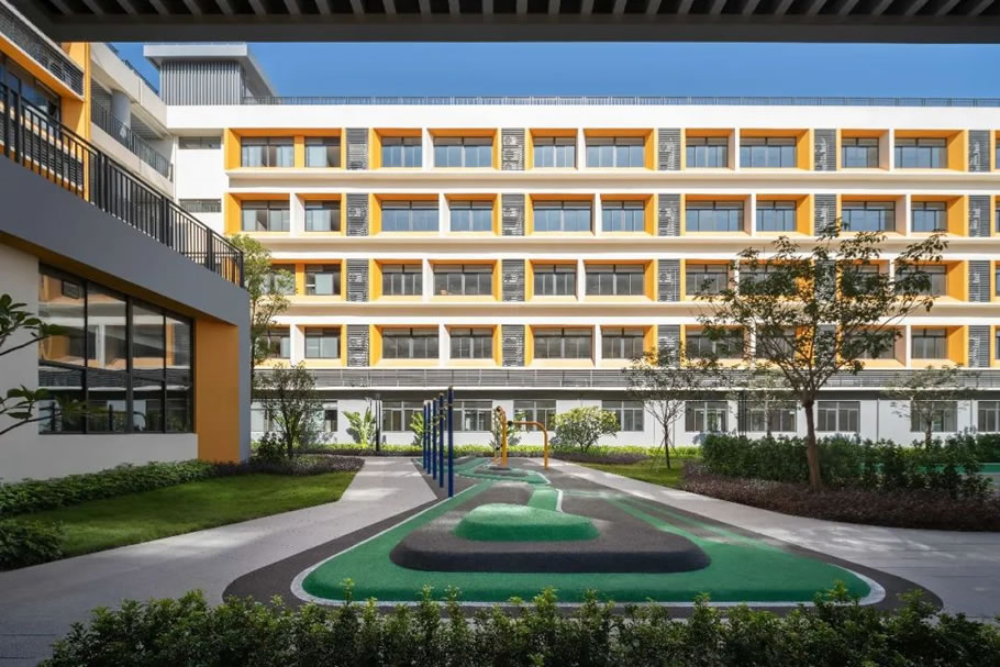 华东师范大学附属顺德美的学校（一期）丨中国佛山丨广东天元建筑设计有限公司（睿住天元）-29