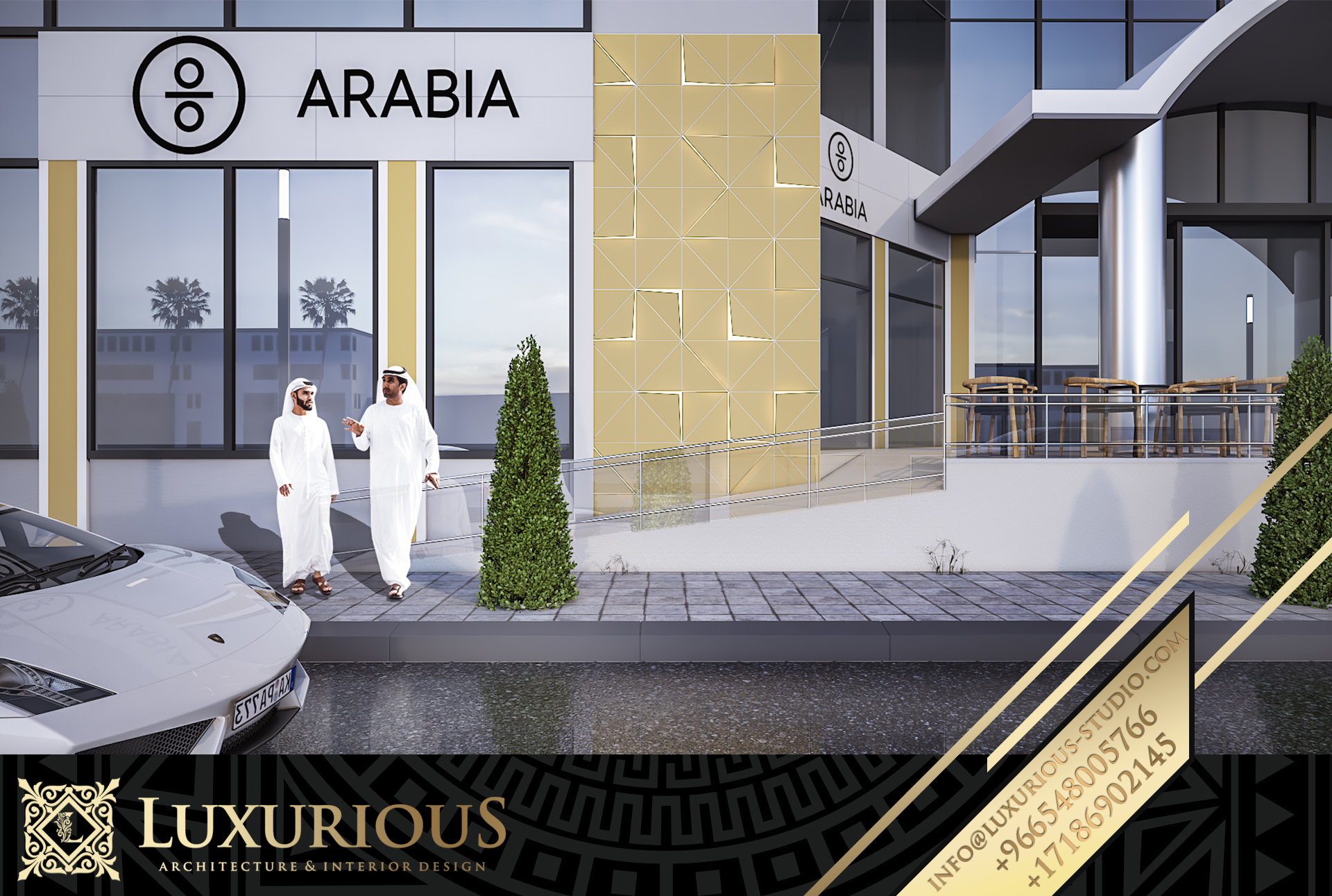 ARABIA CAFE - SAUDI ARABIA | تصميم كوفي شوب ارابيا-6