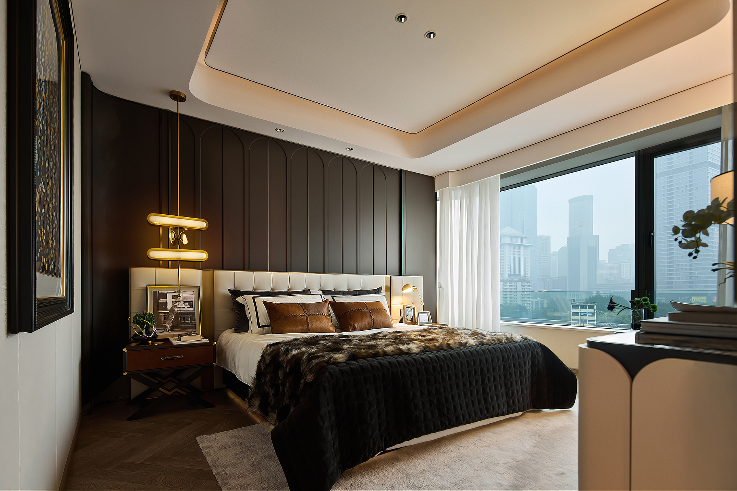 重庆观宸171户型丨中国重庆丨李益中空间设计-41