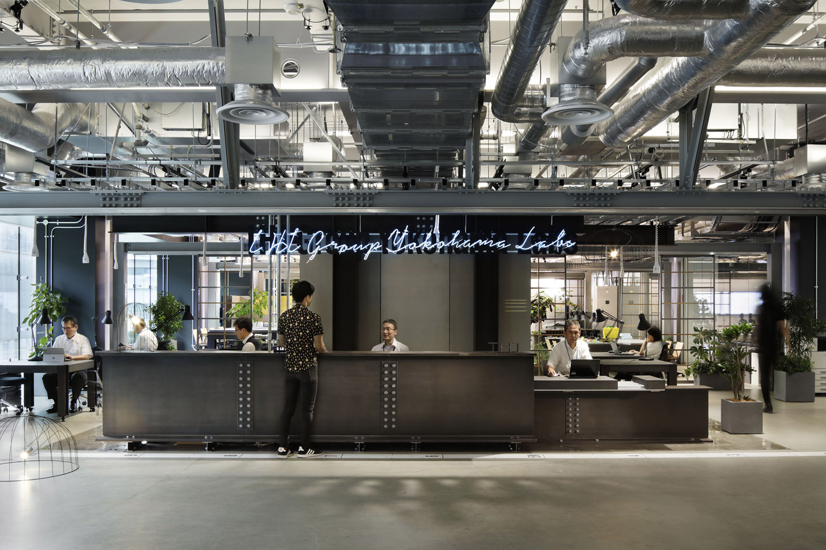 日本 IHI 横滨工厂新实验大楼内创新中心丨株式会社日建设计-33