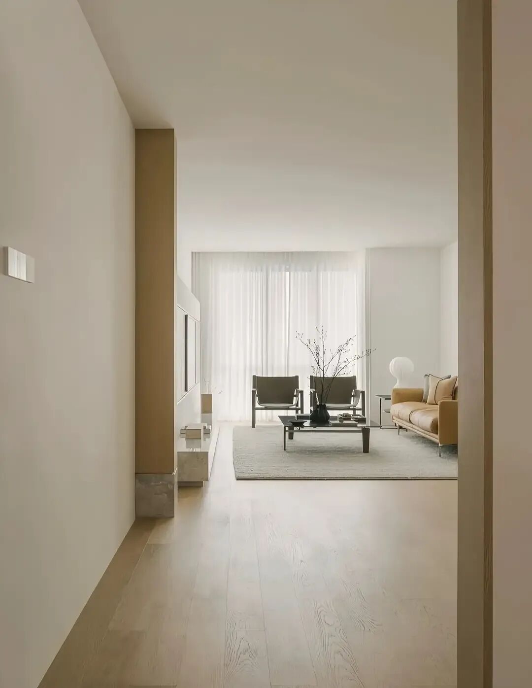 成都11万打造109㎡原木风三居，开启自然温馨的家居生活-3