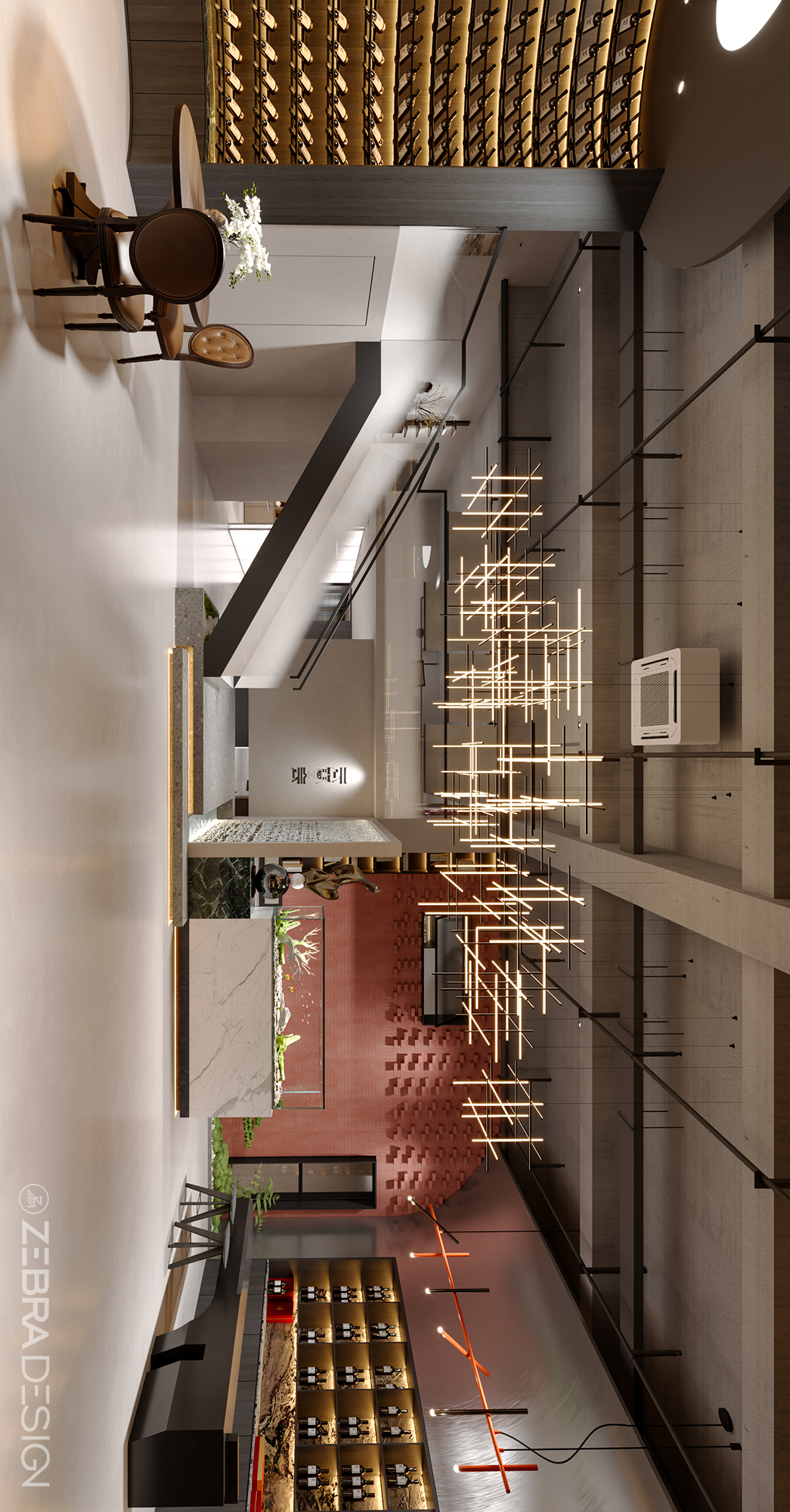云間会 · 红酒主题的复合式空间设计丨中国桂林丨斑马设计事务所-21