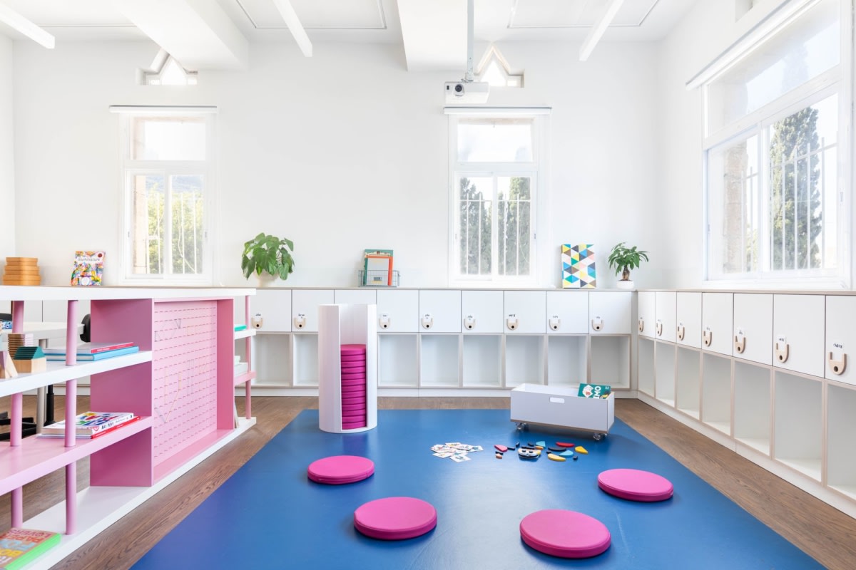 海法希伯来现实学校二年级教室设计丨以色列海法丨STEINBERG,,FISHER-16