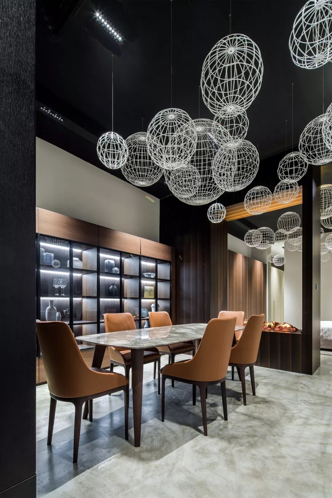 广州“落雪”空间，灯光设计展现气质魅力-39