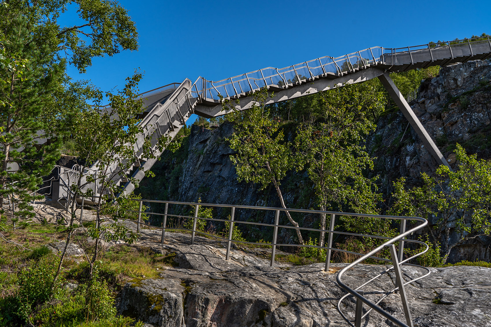 Vøringsfossen步行桥，挪威 / Carl-Viggo Hølmebakk-53