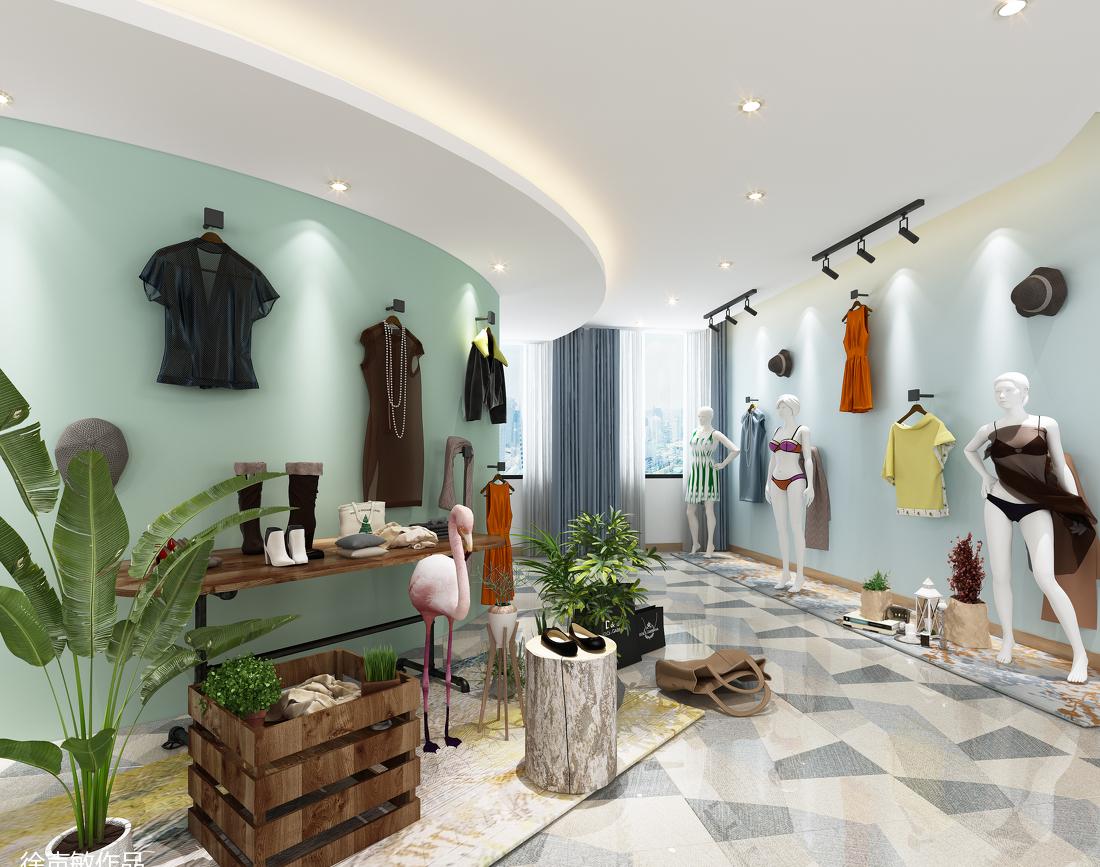 
东阳内衣展厅及屋顶花园 -3
