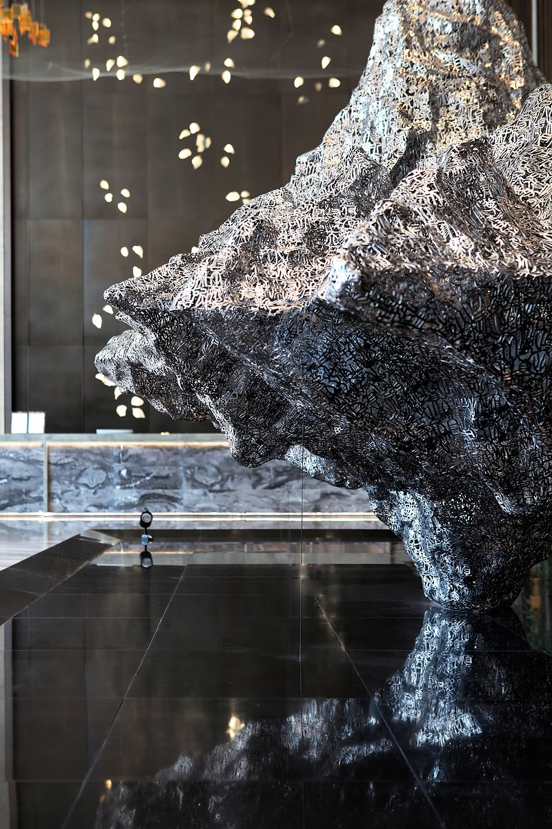 海南迎宾馆二期 | 现代中式笔墨纸砚艺术空间-18