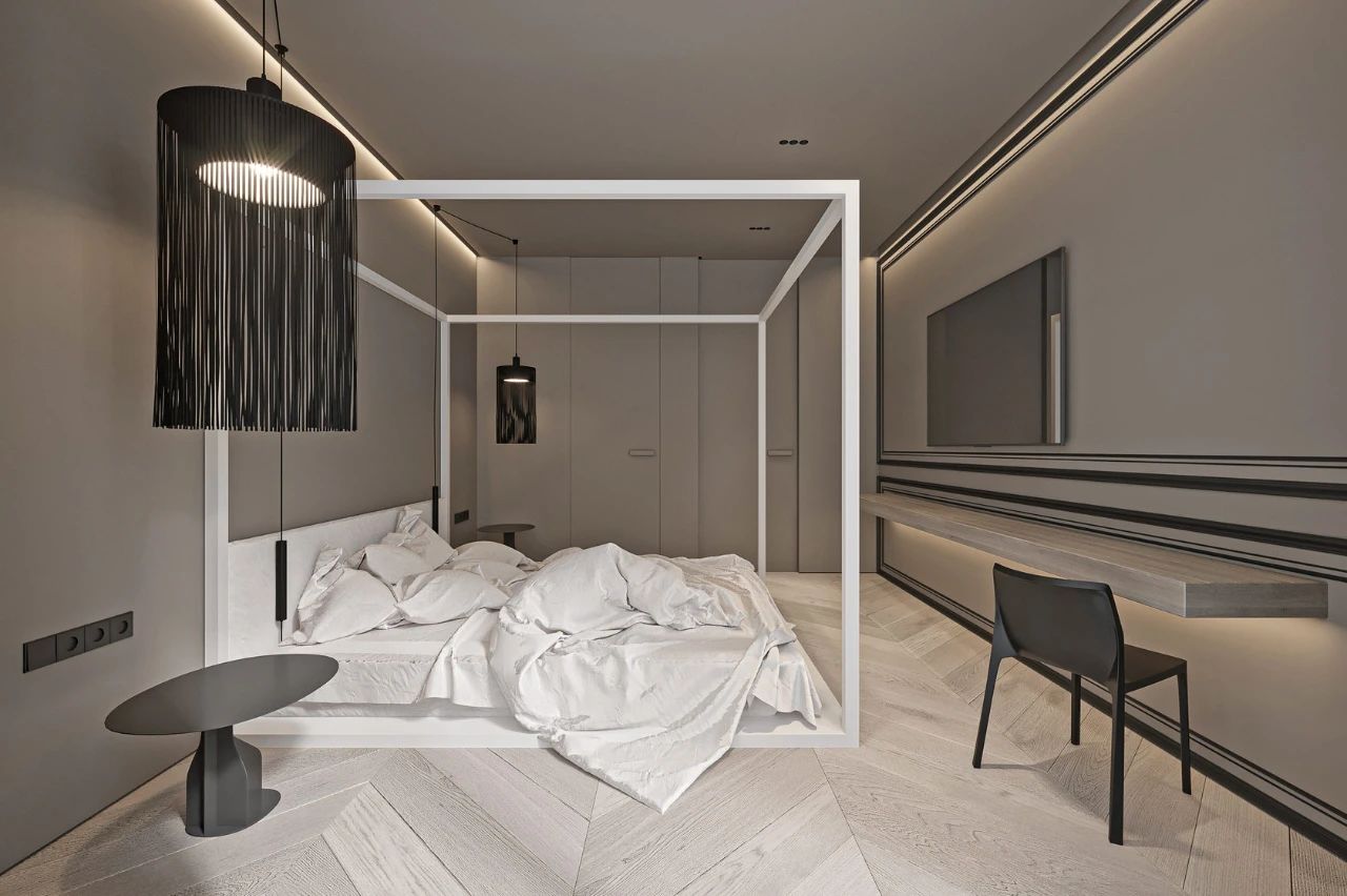 Ivan Honcharenko 打造 100㎡高级灰空间，简约而细腻-74