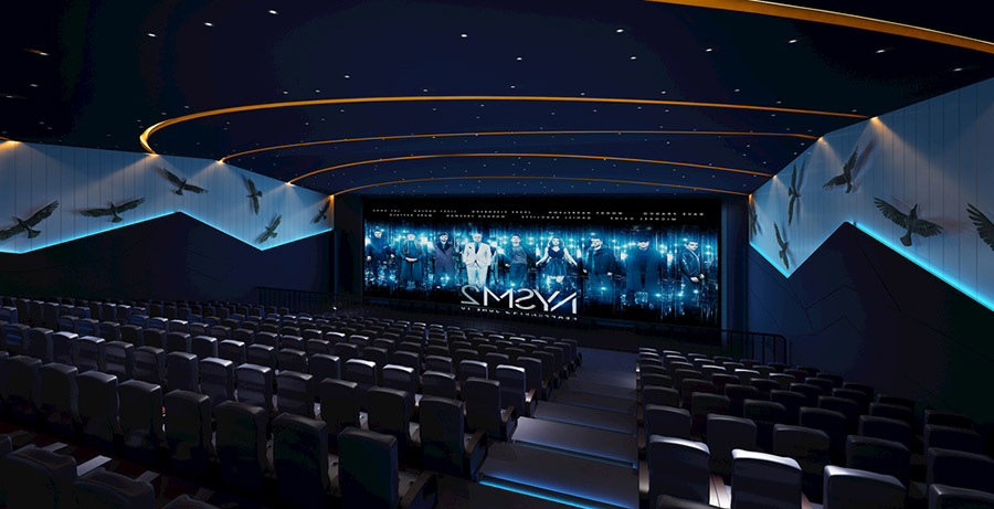 电影院室内设计案例效果图-5