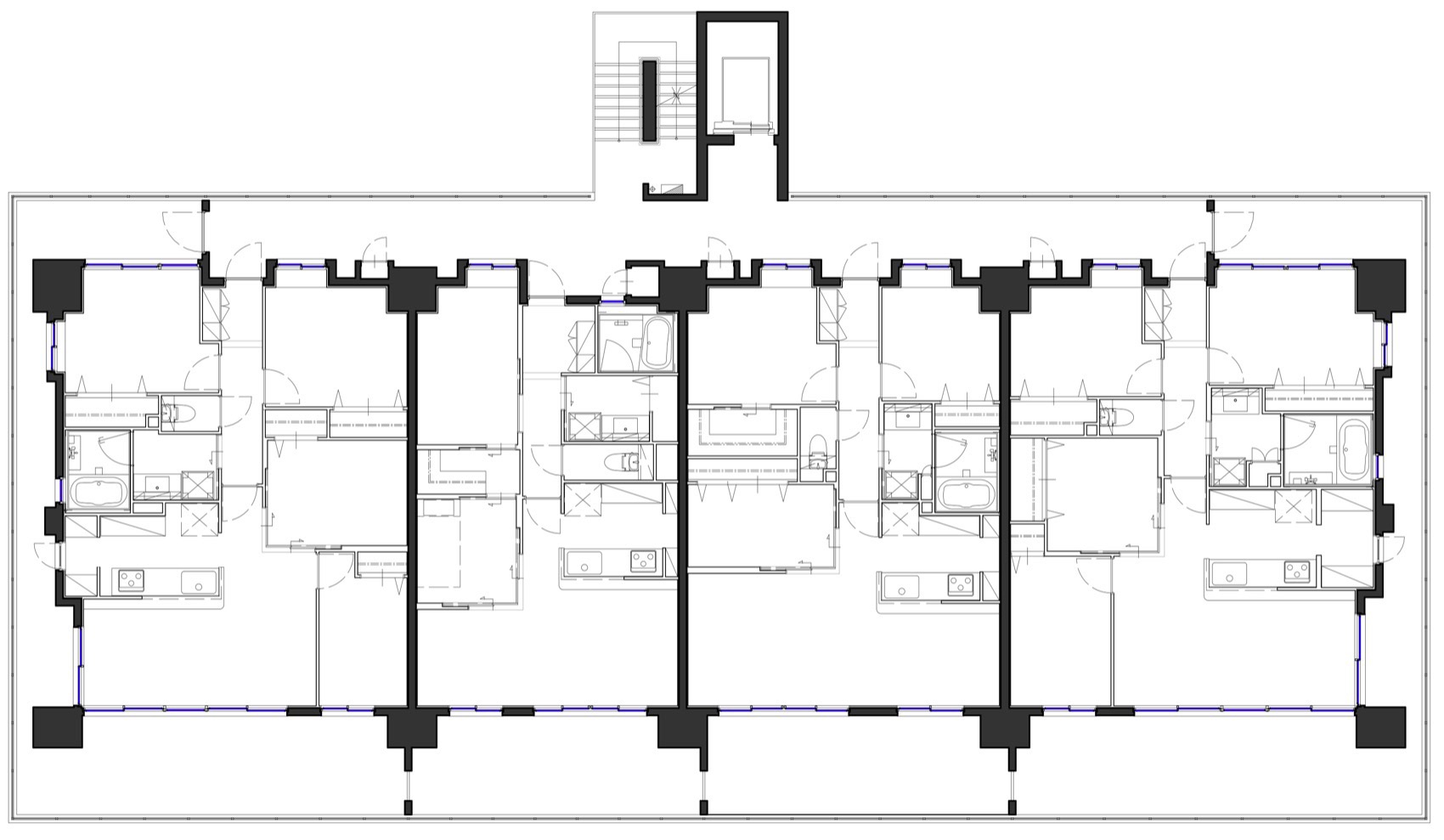 日本长崎 HORIZONS 公寓丨SAKO Architects-38