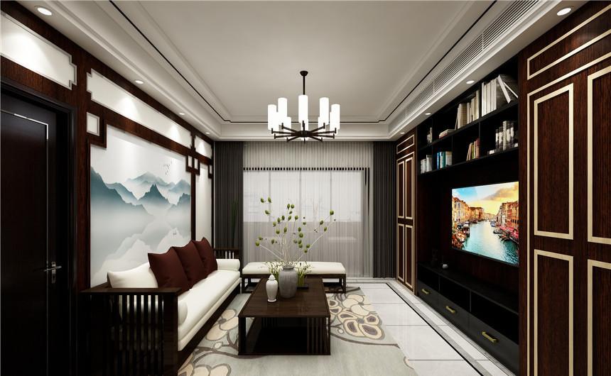 中车国际 138 平米新中式风格设计亮点解析-0