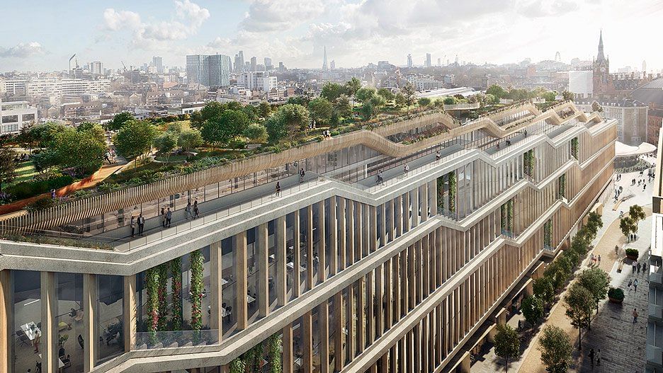 Google伦敦总部丨英国伦敦丨Heatherwick Studio,BIG,AHMN（前期方案）-6