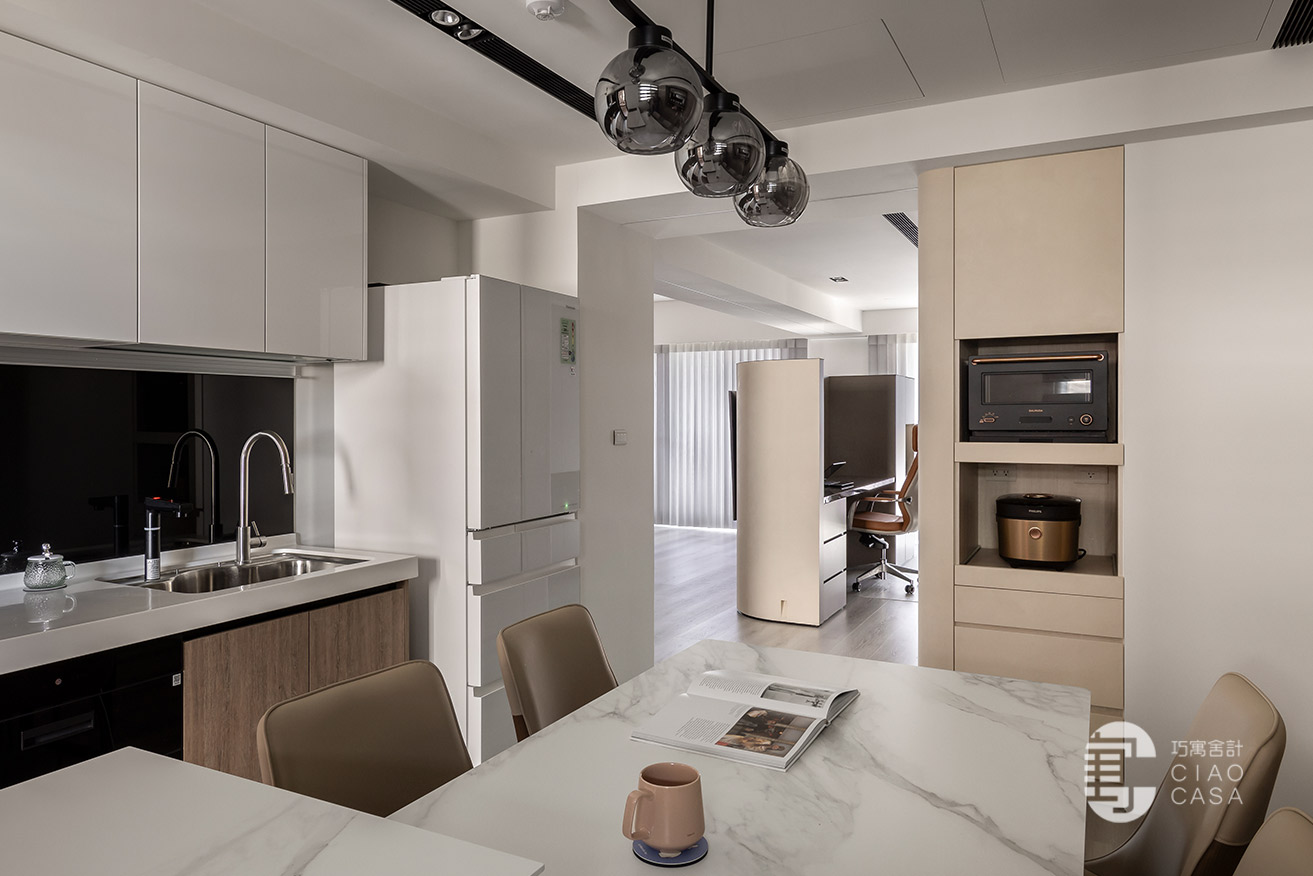 伏光輕奢暖居｜構築溫潤情感「聚」場｜巧寓舍計丨江柄融-15