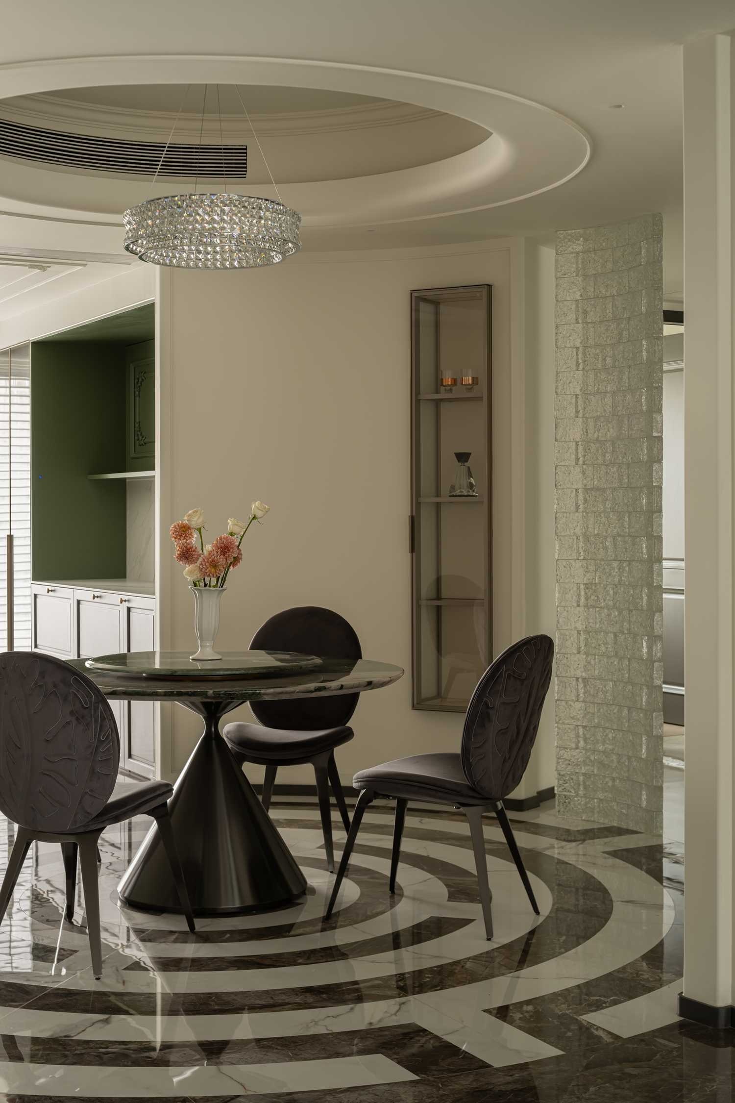 《栖羽》240㎡现代法式丨宏福樘设计-23