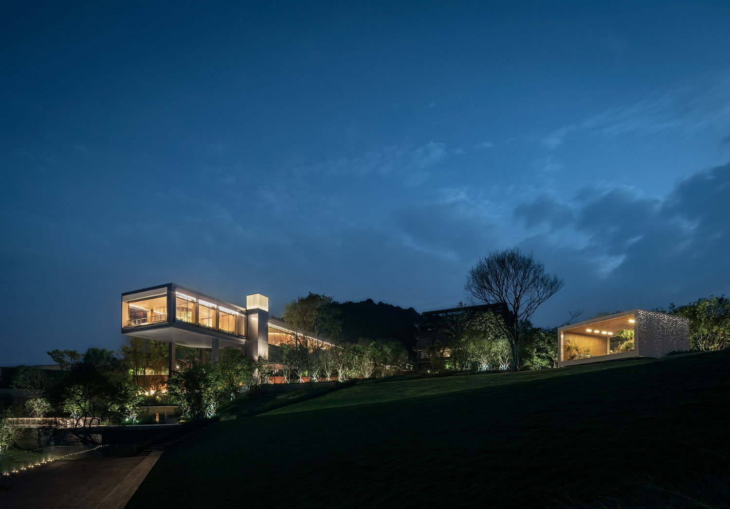 长沙金地·湖山樾社区中心建筑设计丨中国长沙丨PTA上海柏涛-27