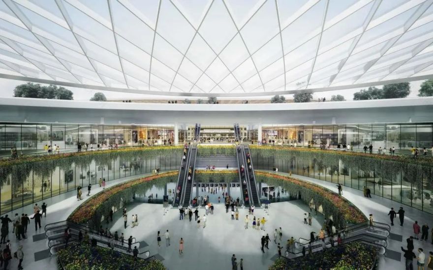 广州白云国际机场 T3 航站楼——自然花园般的出行体验-11