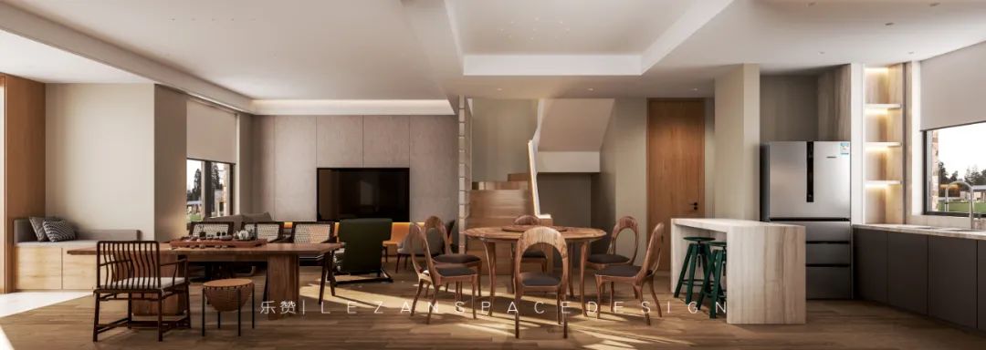 如行云流水~舒畅自在丨中国宁波丨宁波市乐赞室内装饰设计有限公司-6