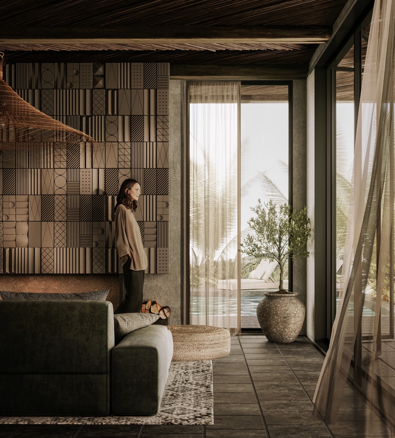 自然风空间设计 打造舒适自然生活空间-0